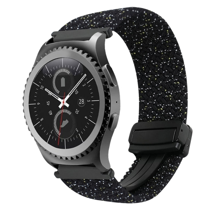 20mm Magnetic Buckle Braided Watch Strap, For Samsung Gear S2 Classic
