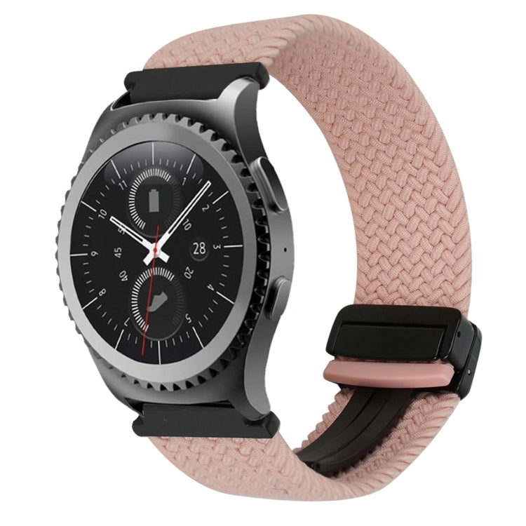 20mm Magnetic Buckle Braided Watch Strap, For Samsung Gear S2 Classic