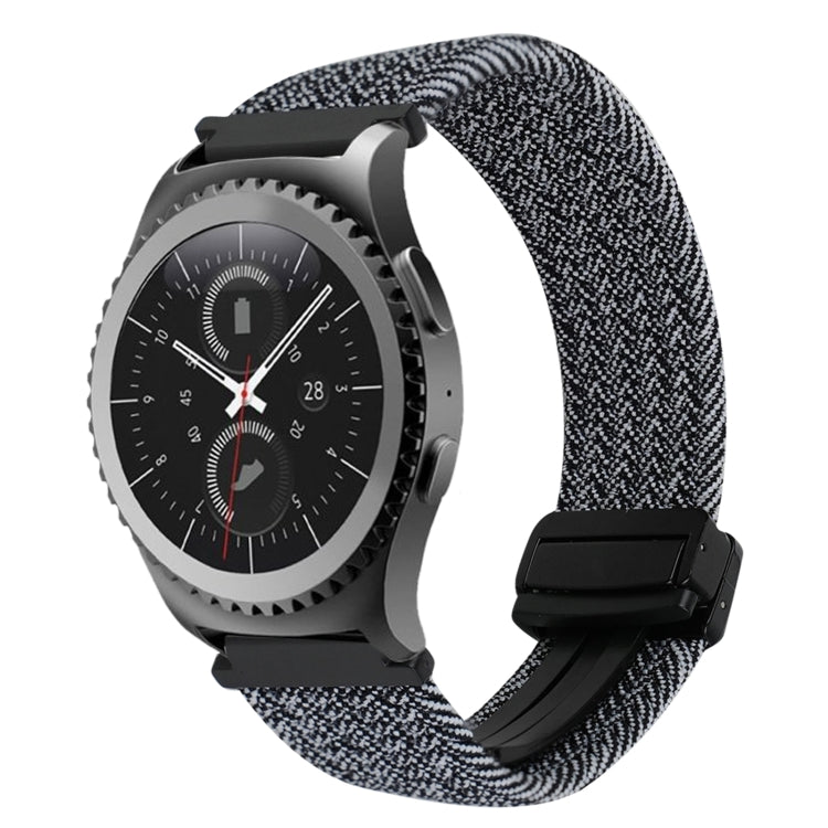 20mm Magnetic Buckle Braided Watch Strap, For Samsung Gear S2 Classic