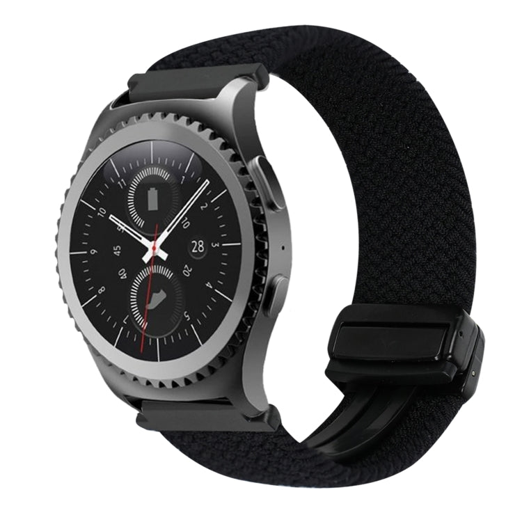 20mm Magnetic Buckle Braided Watch Strap, For Samsung Gear S2 Classic