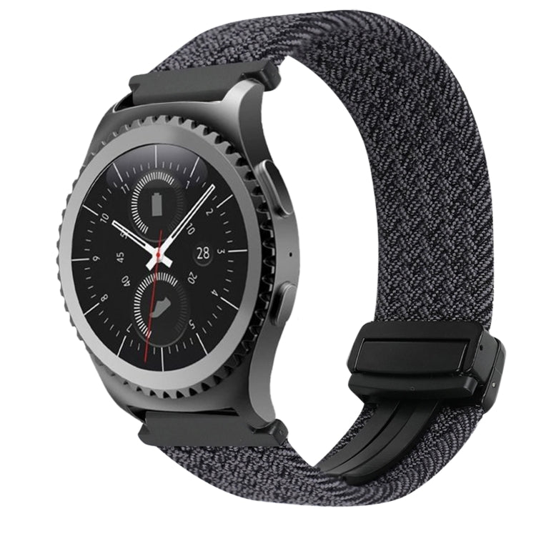 20mm Magnetic Buckle Braided Watch Strap, For Samsung Gear S2 Classic
