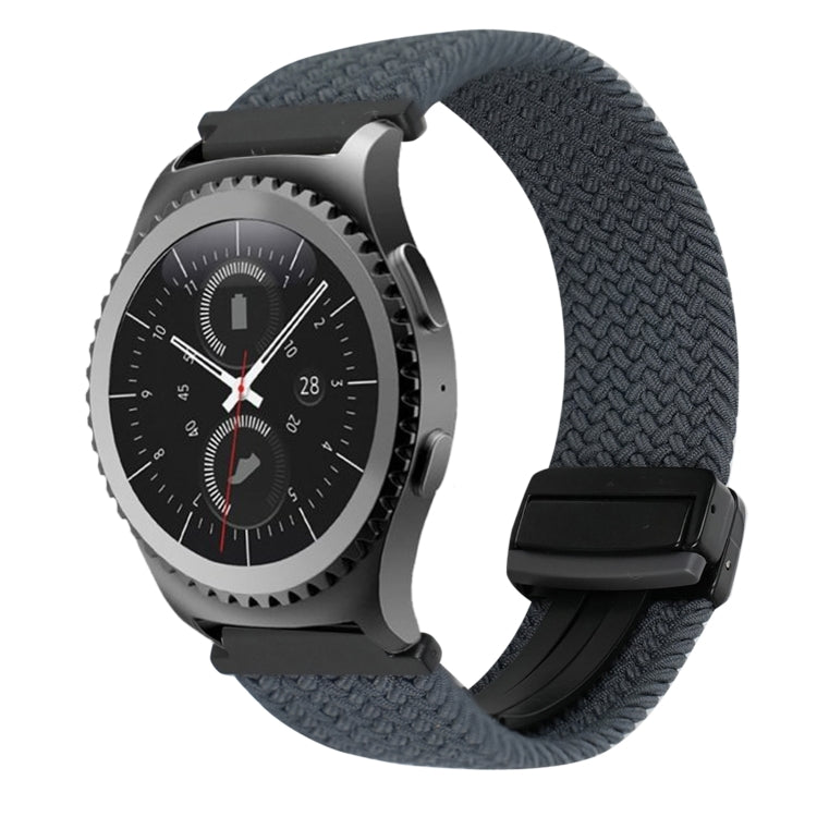 20mm Magnetic Buckle Braided Watch Strap, For Samsung Gear S2 Classic
