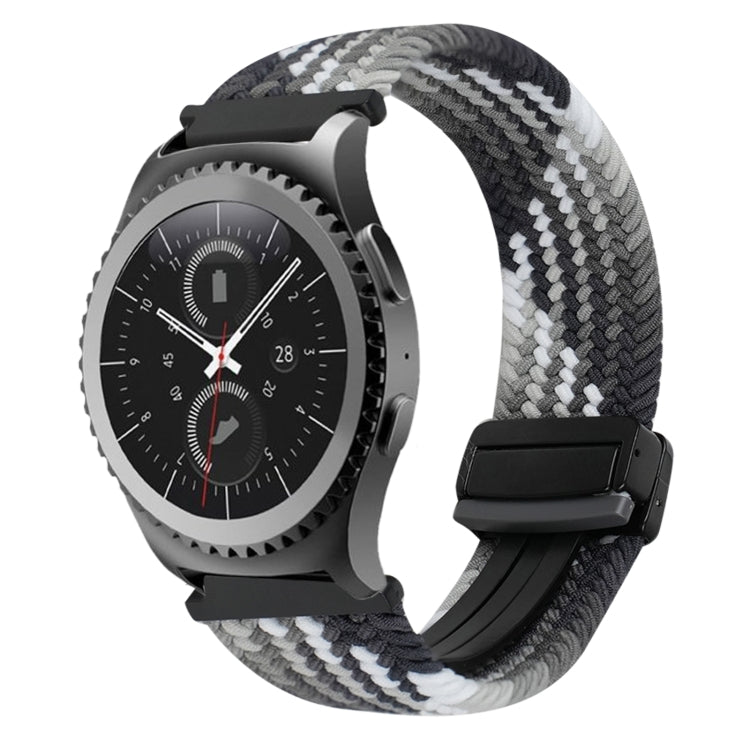 20mm Magnetic Buckle Braided Watch Strap, For Samsung Gear S2 Classic