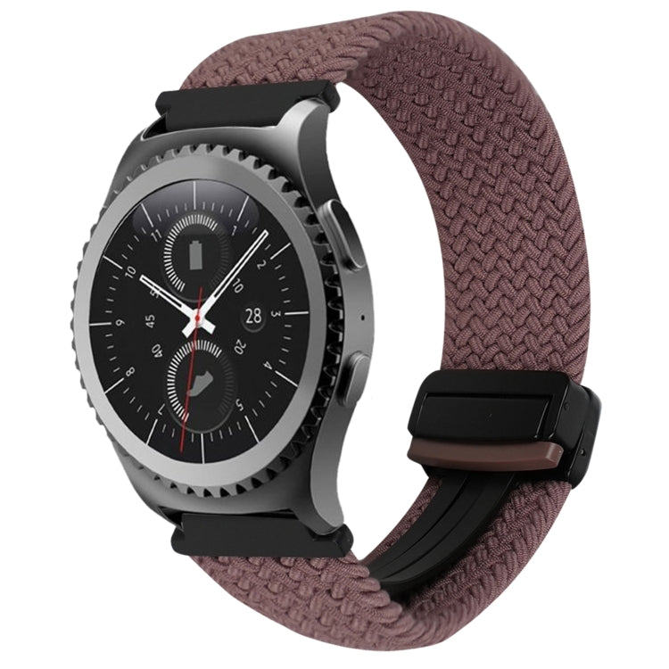 20mm Magnetic Buckle Braided Watch Strap, For Samsung Gear S2 Classic