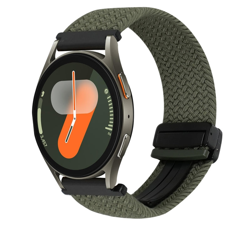 20mm Magnetic Buckle Braided Watch Strap, For Samsung Galaxy Watch 7