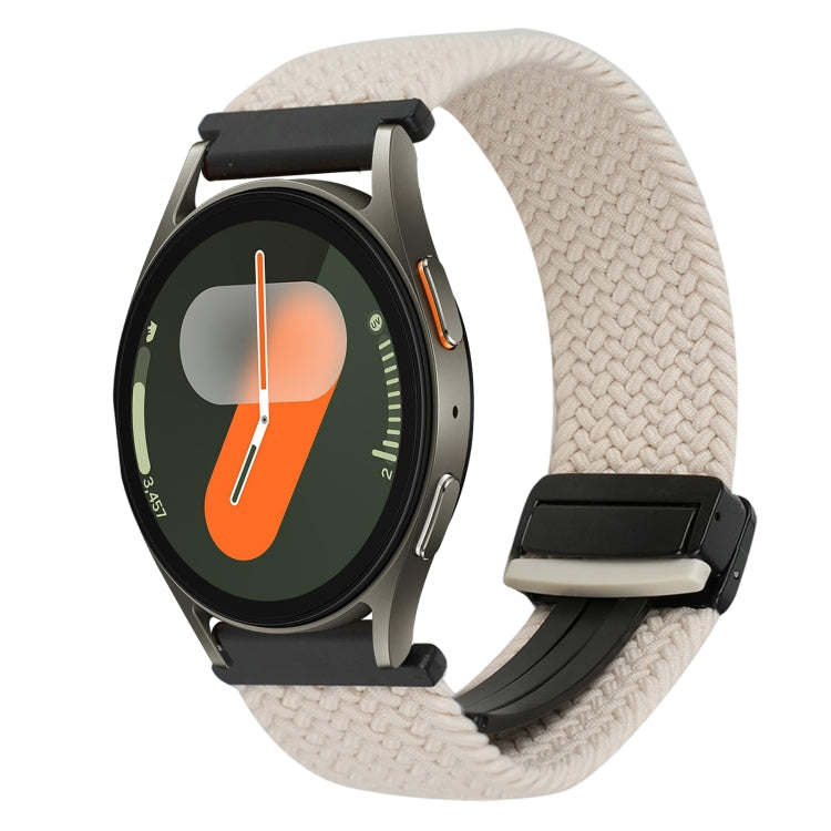 20mm Magnetic Buckle Braided Watch Strap, For Samsung Galaxy Watch 7