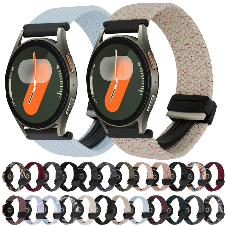 20mm Magnetic Buckle Braided Watch Strap, For Samsung Galaxy Watch 7