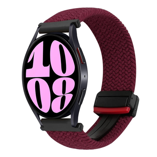 20mm Magnetic Buckle Braided Watch Strap, For Samsung Galaxy Watch 6