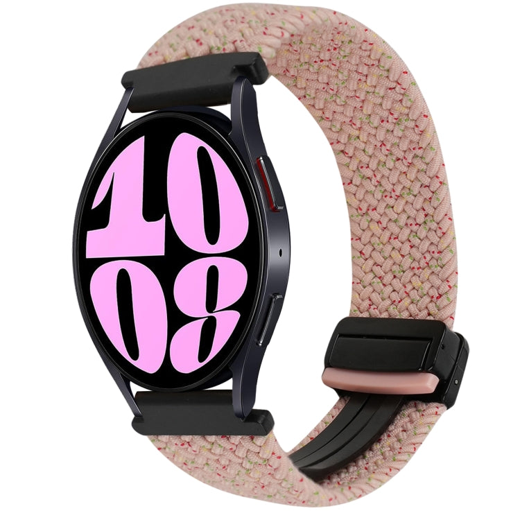 20mm Magnetic Buckle Braided Watch Strap, For Samsung Galaxy Watch 6
