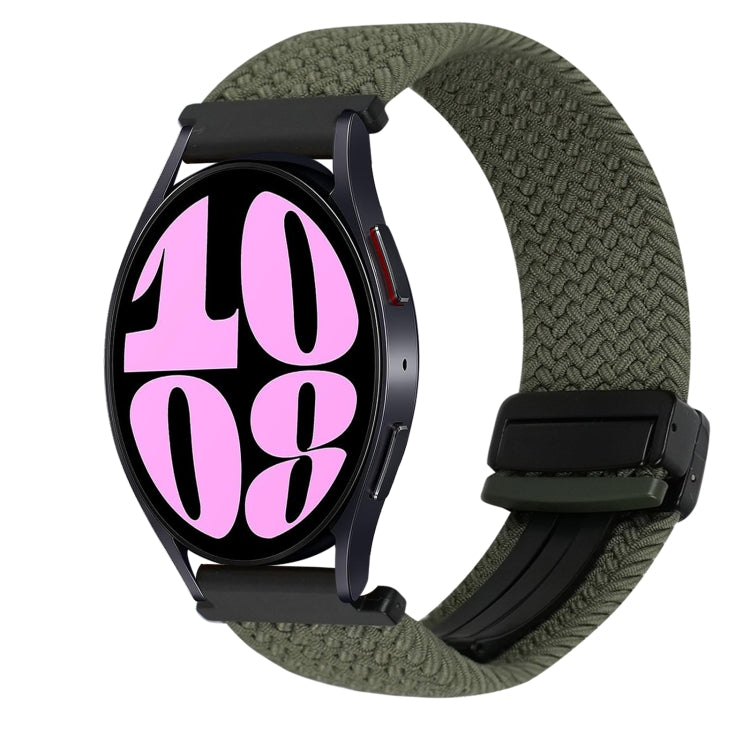 20mm Magnetic Buckle Braided Watch Strap, For Samsung Galaxy Watch 6