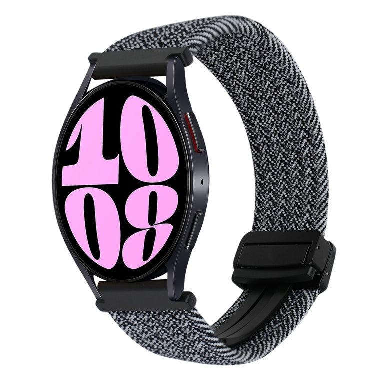 20mm Magnetic Buckle Braided Watch Strap, For Samsung Galaxy Watch 6