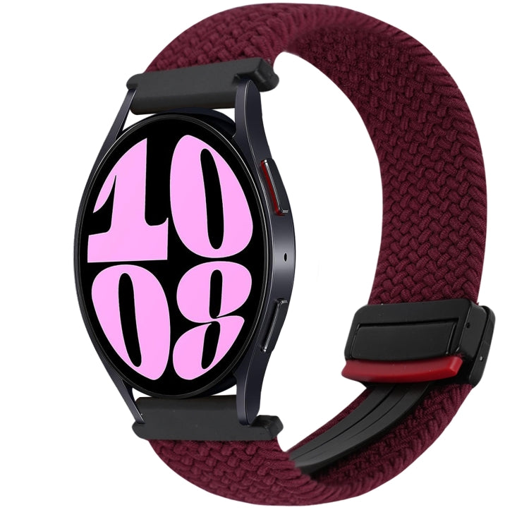20mm Magnetic Buckle Braided Watch Strap, For Samsung Galaxy Watch 6