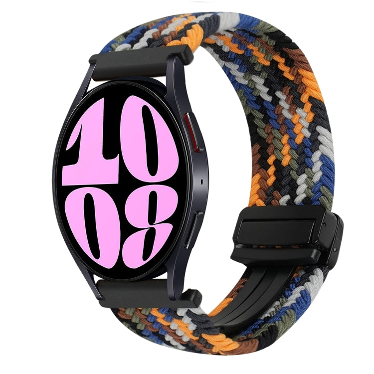 20mm Magnetic Buckle Braided Watch Strap, For Samsung Galaxy Watch 6