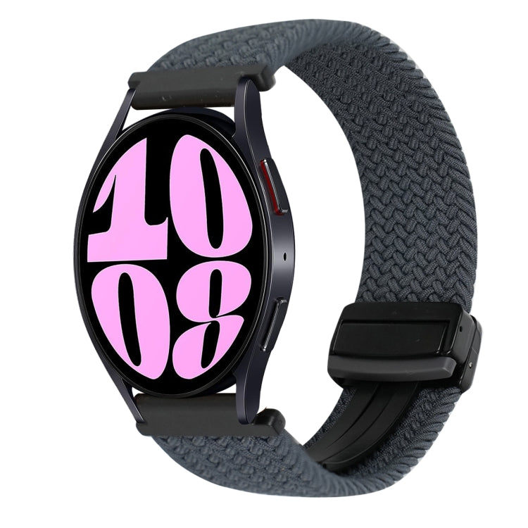 20mm Magnetic Buckle Braided Watch Strap, For Samsung Galaxy Watch 6