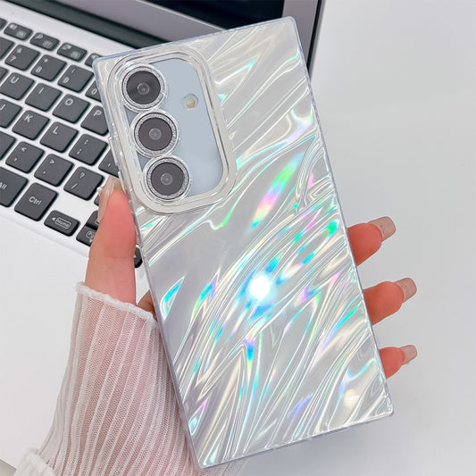 Plating Glitter Texture TPU Phone Case with Lens Film, For Samsung Galaxy A15 5G