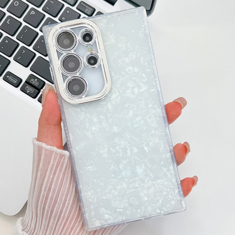 Plating Glitter Texture TPU Phone Case with Lens Film, For Samsung Galaxy A54 5G