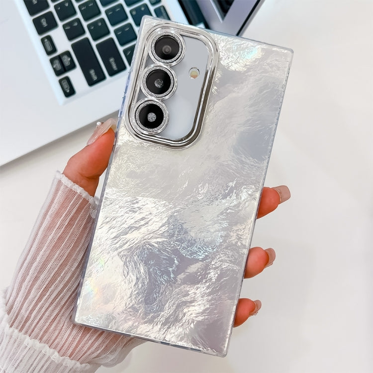 Plating Glitter Texture TPU Phone Case with Lens Film, For Samsung Galaxy A16 5G