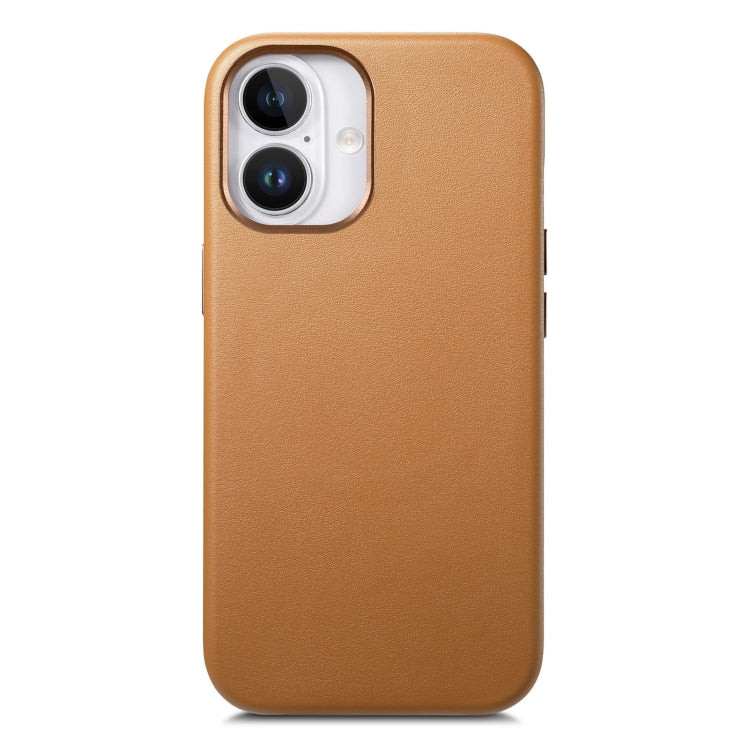 Electroplated Metal Button MagSafe Phone Case, For iPhone 16 Pro Max, For iPhone 16 Pro, For iPhone 16 Plus