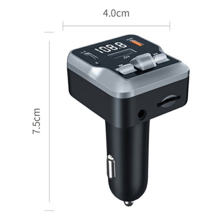 C64 MP3 Music Player Bluetooth 5.3 PD 30W Car Charger Handsfree Calling Audio Receiver, C64