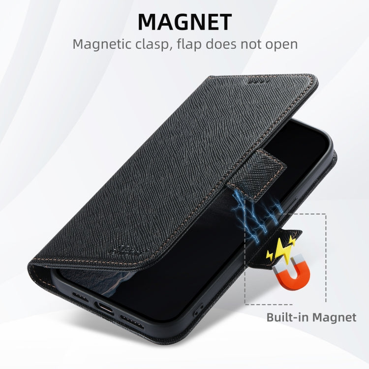 Suteni J08 Multifunctional Cross Texture MagSafe Leather Phone Case, For iPhone 14 Pro, For iPhone 14 Pro Max, For iPhone 13 Pro Max, For iPhone 13 Pro, For iPhone 13, For iPhone 12, For iPhone 12 Pro Max, For iPhone 12 Pro