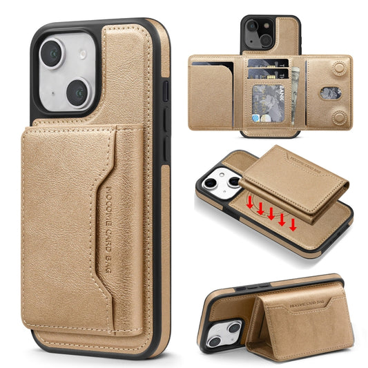 Shield Multi-functional MagSafe Card Bag Phone Case, For iPhone 15 Plus, For iPhone 15, For iPhone 14 Plus