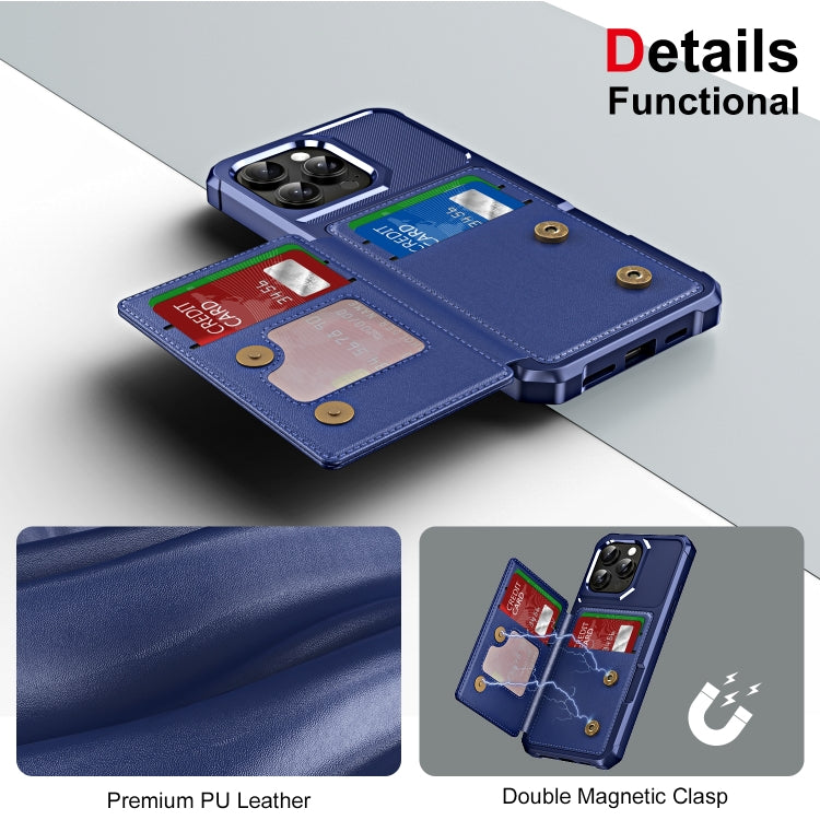 ENKAY Hat-Prince Card Slot Wallet TPU Back Leather Phone Case with Lens Film, For iPhone 15 Pro Max, For iPhone 15 Pro, For iPhone 15 Plus, For iPhone 15