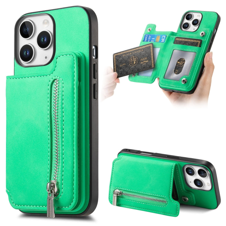 Retro MagSafe Zipper Wallet Card Bag Back Phone Case, For iPhone 11 Pro, For iPhone XR, For iPhone XS Max