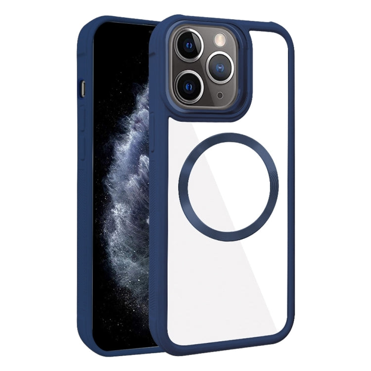 Plated CD Texture MagSafe Acrylic Hybrid TPU Phone Case, For iPhone 12 Pro Max, For iPhone 12 Pro, For iPhone 11 Pro Max, For iPhone 11