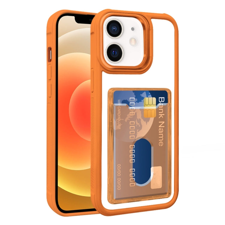 Electroplated Card Bag Acrylic Hybrid TPU Phone Case