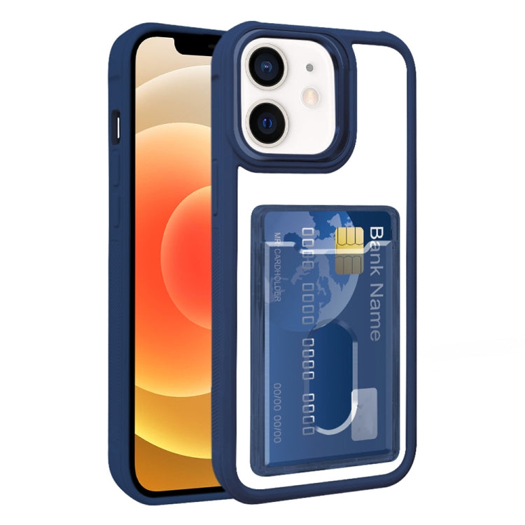 Electroplated Card Bag Acrylic Hybrid TPU Phone Case