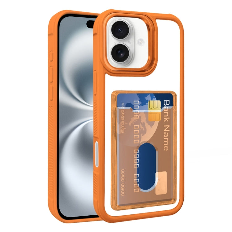Electroplated Card Bag Acrylic Hybrid TPU Phone Case