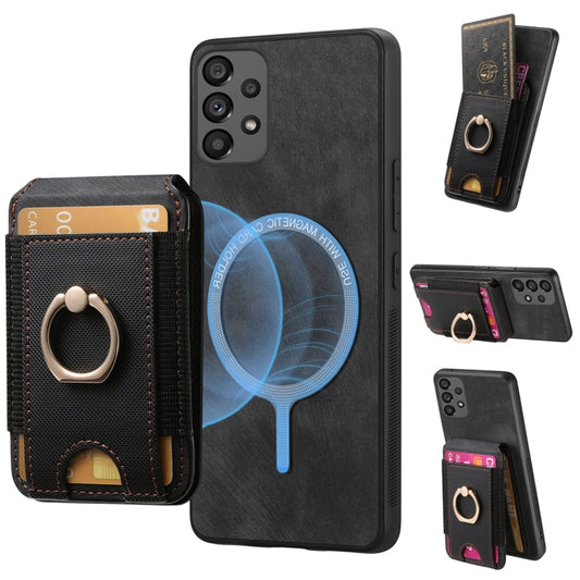 Retro Splitable Magnetic Stand Card Bag Leather Phone Case, For Samsung Galaxy A32 5G, For Samsung Galaxy S21 5G, For Samsung Galaxy S21+ 5G, For Samsung Galaxy S21 Ultra 5G