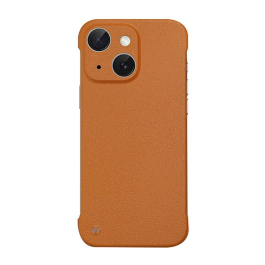 Frameless Litchi Texture PC Phone Case, For iPhone 15, For iPhone 14 Plus, For iPhone 14, For iPhone 14 Pro, For iPhone 14 Pro Max, For iPhone 13 Pro Max