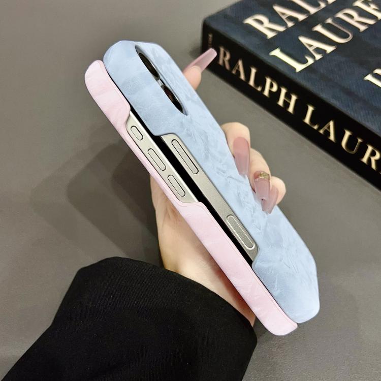 Velvet Leather PC Half Coverage Phone Case, For iPhone 12 Pro Max, For iPhone 12 Pro