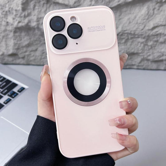 Plating Large Window MagSafe Phone Case, For iPhone 11 Pro