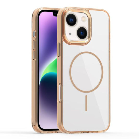 Star Shield Thin Circle MagSafe Phone Case, For iPhone 14 Plus, For iPhone 14, For iPhone 14 Pro