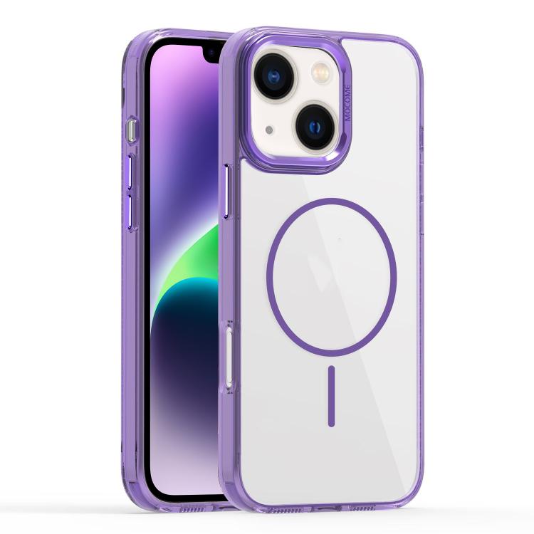 Star Shield Thin Circle MagSafe Phone Case, For iPhone 14 Plus, For iPhone 14, For iPhone 14 Pro