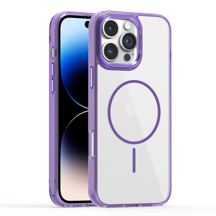 Star Shield Thin Circle MagSafe Phone Case, For iPhone 14 Plus, For iPhone 14, For iPhone 14 Pro