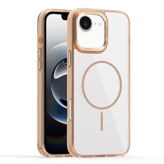 Star Shield Thin Circle MagSafe Phone Case, For iPhone 16e, For iPhone 16 Pro Max, For iPhone 16 Pro