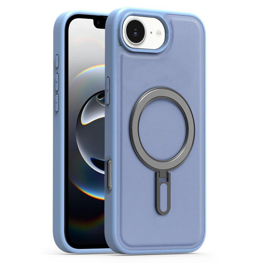 Silver Shield MagSafe Holder Shockproof Phone Case, For iPhone 16e, For iPhone 16 Pro Max, For iPhone 16 Pro