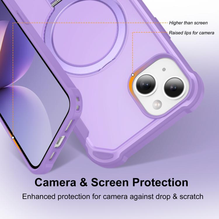 Yingcai Gears MagSafe Holder Shockproof Phone Case, For iPhone 15, For iPhone 14 Plus, For iPhone 14, For iPhone 14 Pro