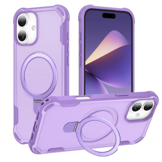 Yingcai Gears MagSafe Holder Shockproof Phone Case, For iPhone 16, For iPhone 15 Pro Max, For iPhone 15 Pro, For iPhone 15 Plus