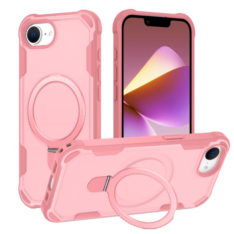 Yingcai Gears MagSafe Holder Shockproof Phone Case, For iPhone 16e, For iPhone 16 Pro Max, For iPhone 16 Pro, For iPhone 16 Plus