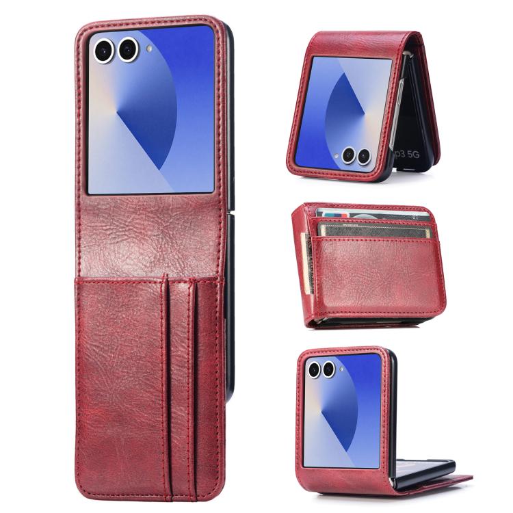 Vertical Flip Card Slot Leather Phone Case