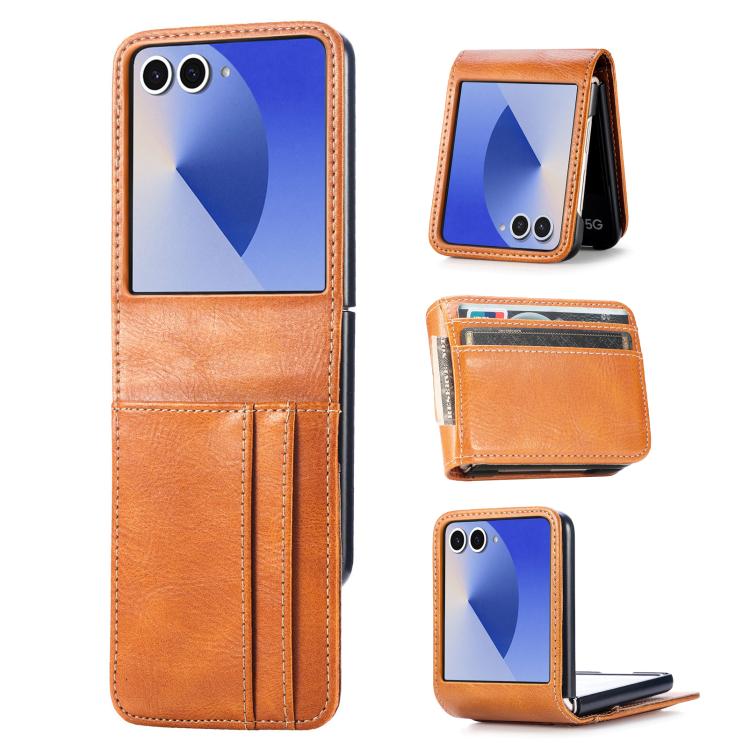Vertical Flip Card Slot Leather Phone Case
