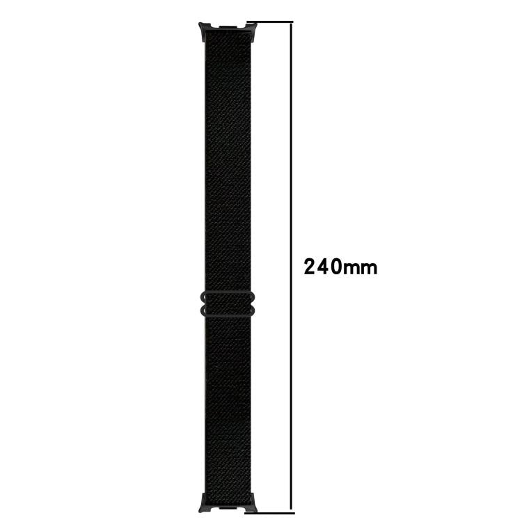 Ethnic Style Elastic Nylon Braided Watch Band, For Samsung Galaxy Watch 8 40 / 44mm