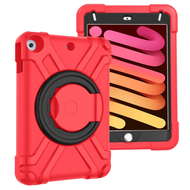 EVA + PC Flat Protective Shell with 360 ° Rotating Bracket, For iPad MINI1/2/3, For iPad MINI 4/5, For iPad Air/Air2/Pro9.7