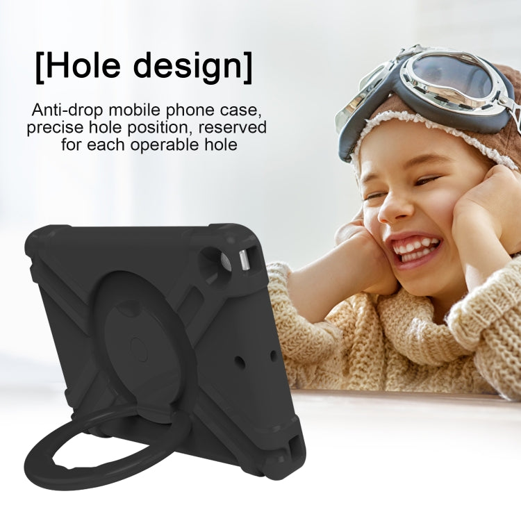 EVA + PC Flat Protective Shell with 360 ° Rotating Bracket, For iPad 10.2