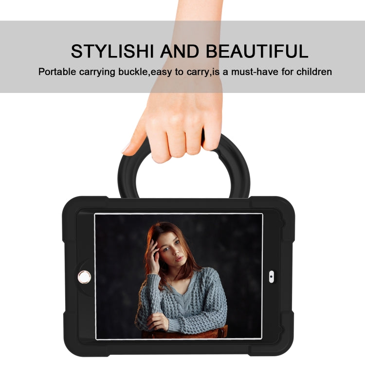 EVA + PC Flat Protective Shell with 360 ° Rotating Bracket, For iPad 10.2