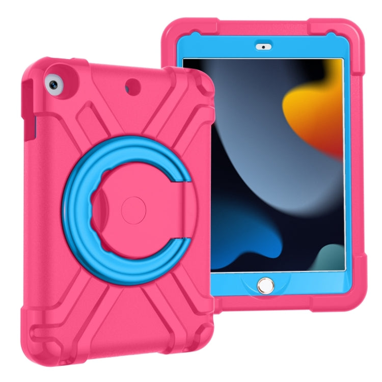 EVA + PC Flat Protective Shell with 360 ° Rotating Bracket, For iPad 10.2